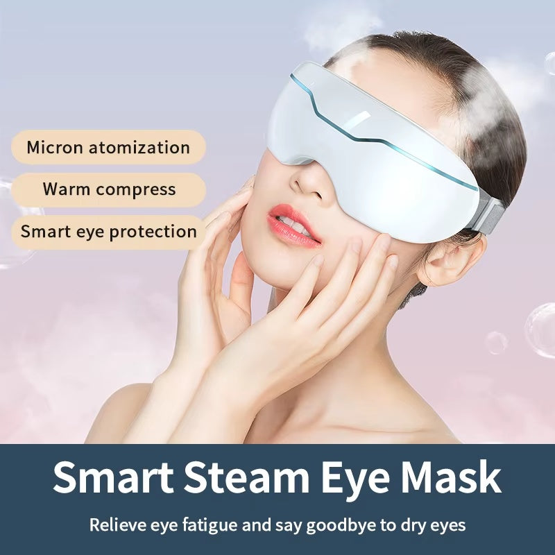 Smart Cooling & Steam Eye Massager – Warm Compression Eye Spa for Relaxation & Dry Eye Relief
