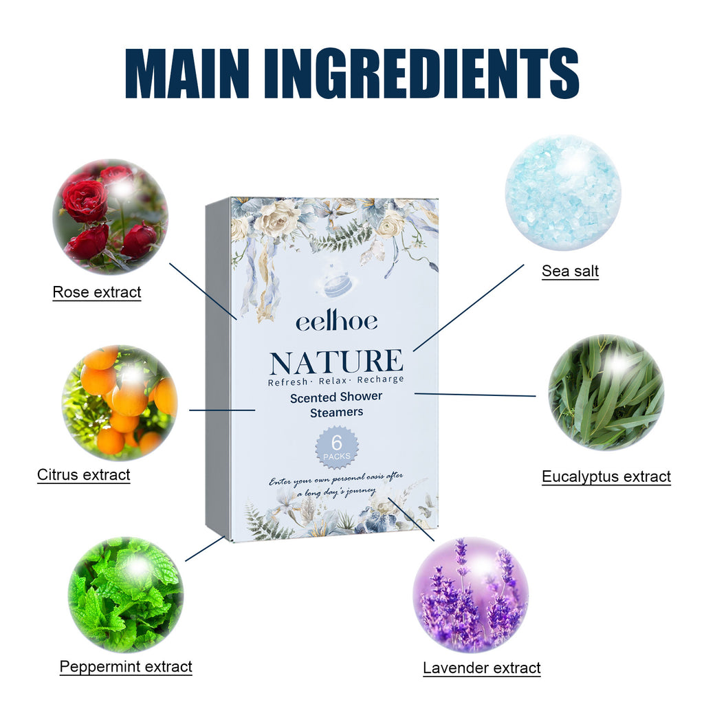 Portable Fragrance Aromatherapy Shower Piece Deep Cleaning Relaxation SPA