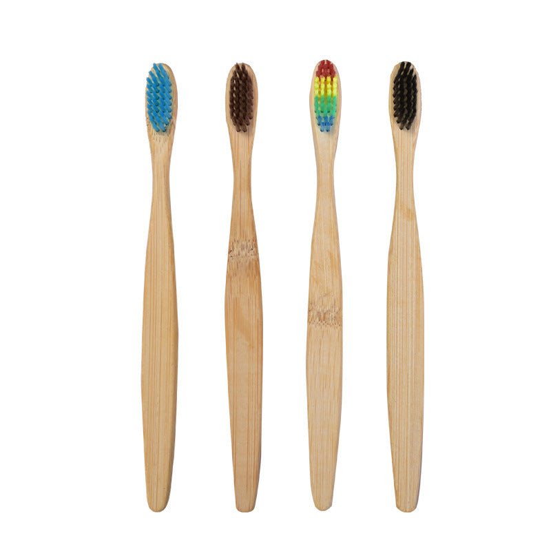 Household Simple Biodegradable Bamboo Toothbrush