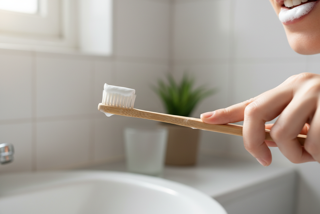 BAMBOO TOOTH BRSH BRUSHIING