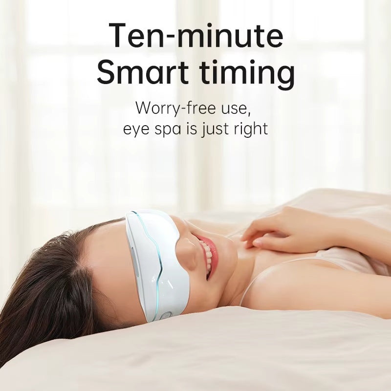 Smart Cooling & Steam Eye Massager – Warm Compression Eye Spa for Relaxation & Dry Eye Relief